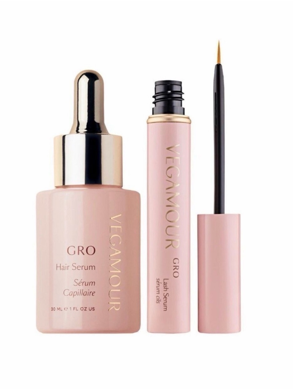Vegamour
GRO Hair Serum and GRO Lash Serum